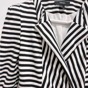 Forever 21-Striped Blazer for women size M